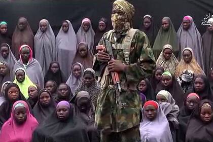 Una foto de archivo del grupo terrorista Boko Haram de 2017