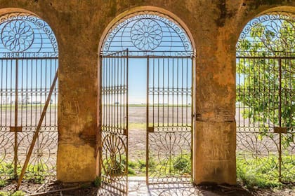 Una foto de Florian Von Der Fecht muestra las vistas desde el interior de La Chica