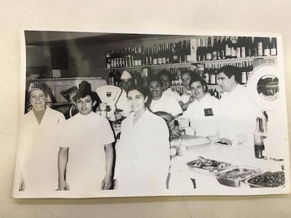 Una foto de los comienzos, allá por 1970.