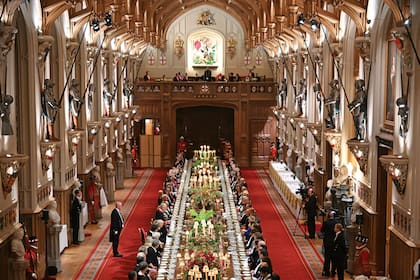 Una foto del salón San Jorge, donde se celebró el banquete