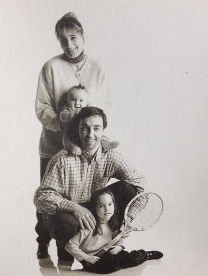 Una foto familiar de la época.