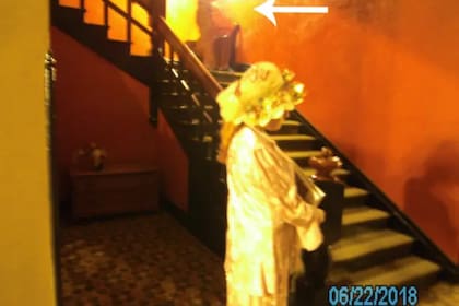 Una fotografía de uno de los fantasmas del Crescent Hotel