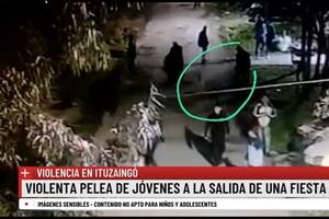 Una gran pelea se dio a la salida de un boliche, tres chicos fueron internados