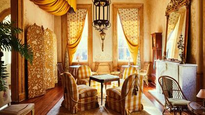 Una habitación de la rectoría, una de las opciones de hospedaje de este hotel de Nueva Orleans.