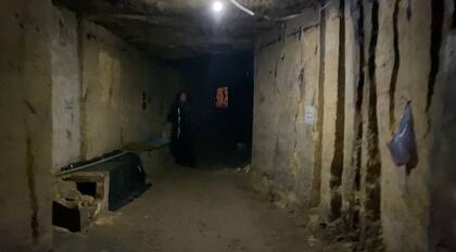 Una habitación del búnker de Odessa