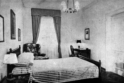 Una habitación del viejo Hotel Lancaster