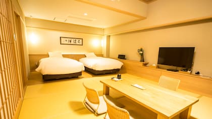 Una habitación y sus dos espacios, que en algunos casos están separados