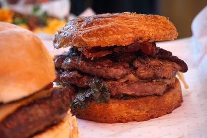 Una hamburguesa de Uria