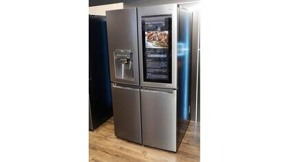 Una heladera de LG compatible con Google Assistant