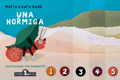Una hormiga, ideal para aprender a contar
