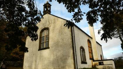 Una iglesia en la isla de Ulva