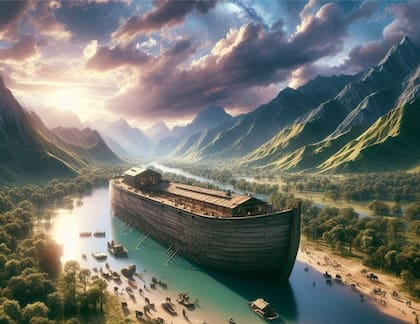 Una ilustración del arca