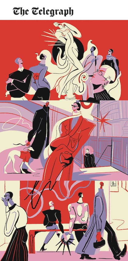 Una ilustración sobre las relaciones publicada en The Telegraph