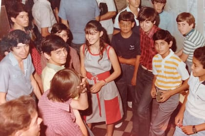 Una imagen a los 14 años, cuando se consagró como Campeona Nacional