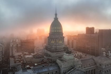 Una imagen actual del Congreso captada por Nino Salgado con su drone.