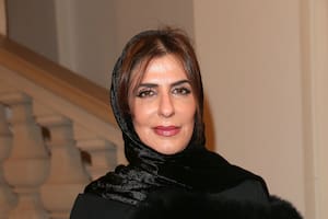 Una imagen de 2017. Su Alteza Real, la princesa Basmah durante una vista a Alemania. Desde el 28 de febrero de 2019 está detenida en la cárcel de máxima seguridad de Riad, capital de Arabia Saudita.