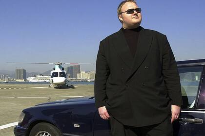 Una imagen de archivo Kim Schmitz en Hong Kong