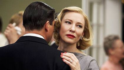Una imagen de Cate Blanchett en Carol, el film que protagonizo en 2015 y le valió una nominación en Cannes. 