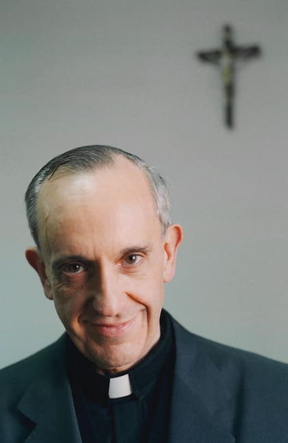 Una imagen de Francisco en 1997, cuando era conocido como Jorge Mario Bergoglio