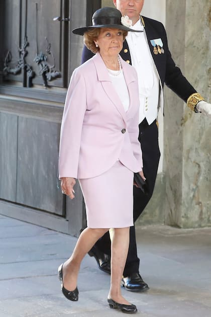Una imagen de julio de 2017, cuando Désirée asistió a las celebraciones por los 40 años de la princesa Victoria, heredera del trono, en Estocolmo