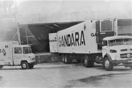 Una imagen de la fábrica de Gándara en pleno auge.