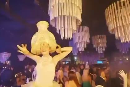 Una imagen de la fiesta del fiscal Ramiro González