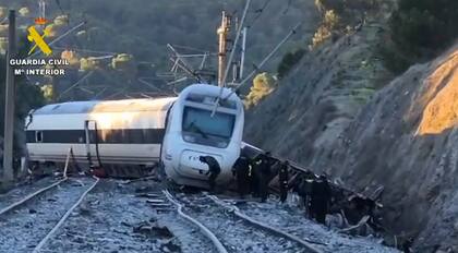 Una imagen de la Guardia Civil, el da despus