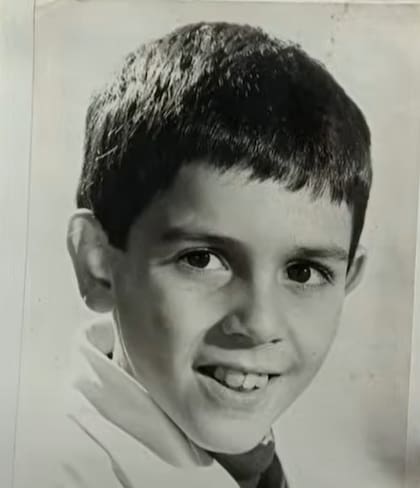 Una imagen de la infancia de Diego Fernández Lima