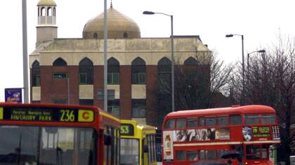 Una imagen de la mezquita de Finsbury Park, en Londres