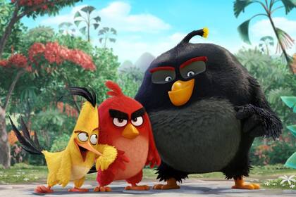 Una imagen de la película de Angry Birds