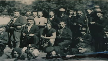 Una imagen de la Resistencia francesa en Meymac, de Edmond Réveil