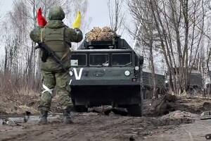 El video que difundió Rusia para mostrar el avance de sus tropas sobre Kiev