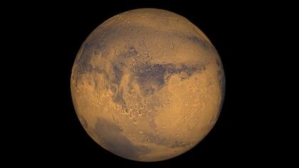 Una imagen de Marte obtenida por el Telescopio Espacial Hubble, en 2003