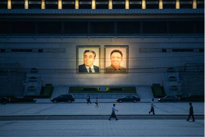 Una imagen de Pyongyang, hoy