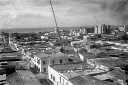 Una imagen de Santo Domingo en uno de los años en que fue llamada Ciudad Trujillo