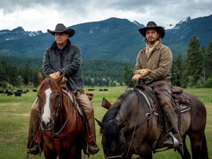 Una imagen de Yellowstone, la exitosa serie Paramount+