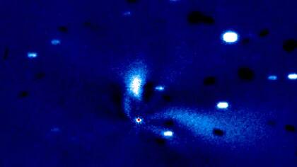 Una imagen del cometa 29P tomada unos días después de uno de sus súper estallidos