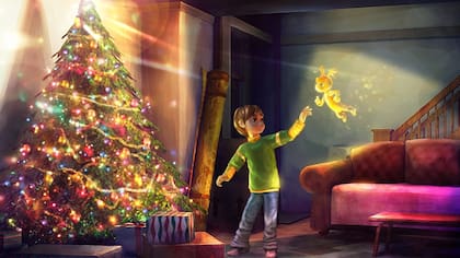 Una imagen del film animado Navidad en Nueva York