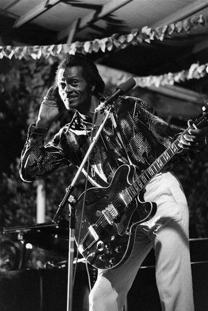 Una imagen del guitarrista en pleno apogeo