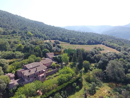 Una imagen del monasterio budista en España