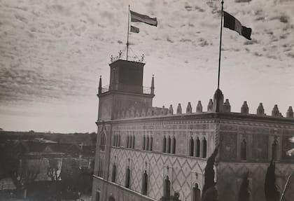 Una imagen del palacio, a comienzos del siglo XX