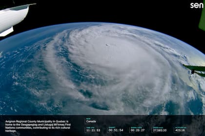 Una imagen del planeta Tierra tomada desde la EEI en octubre de 2025