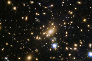 Una imagen del universo captada el año pasado por el telescopio James Webb