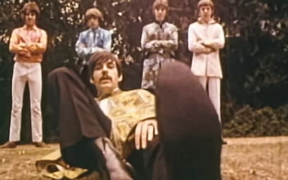 Una imagen del video de "A Whiter Shade of Pale", de Procol Harum