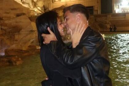 Una imagen del video de la propuesta de casamiento de Paulo Dybala a Oriana Sabatini