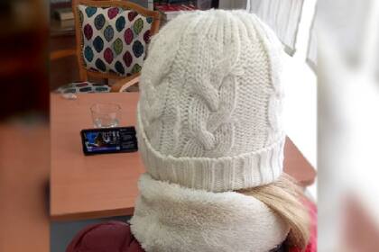 Una imagen enviada a LA NACION de la denunciante de los rugbiers