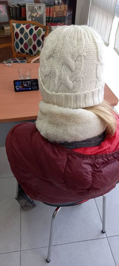 Una imagen enviada a LA NACION de la denunciante de los rugbiers