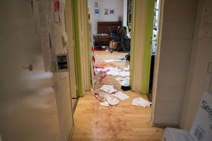 Una imagen fuerte: la redacción de Charlie Hebdo, tras la masacre