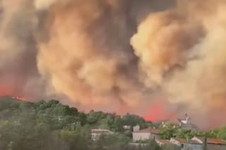 Así fue el mayor incendio forestal en Francia desde la Segunda Guerra Mundial
