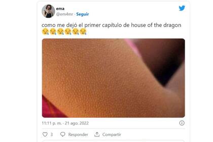 Una imagen que lo dice todo sobre lo que provocó en los fans el primer episodio de House of the Dragon